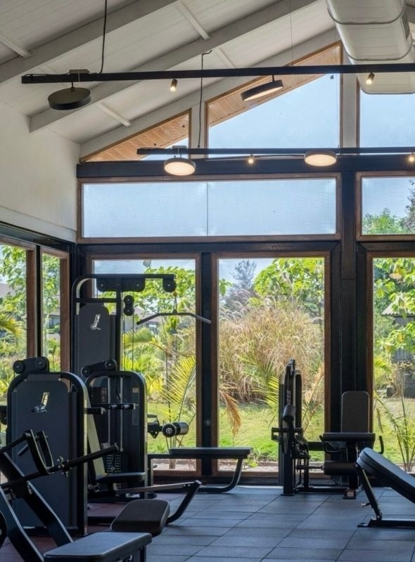 fully equipped gym