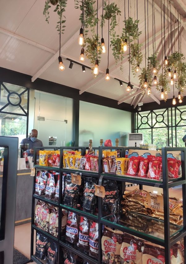 Cococart chocolate display at Oleander Farms