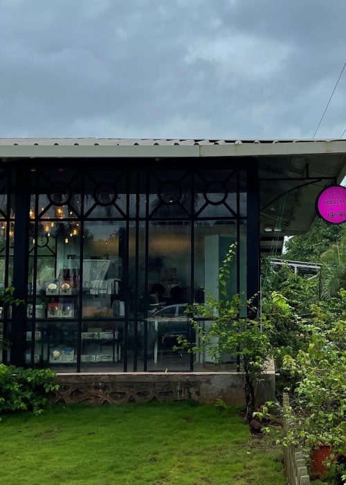 Cococart chocolate display at Oleander Farms Best In-House Dessert in Karjat