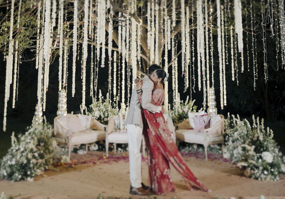 Traditional Indian wedding setup at Oleander Farms karjat
