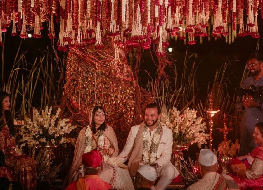 Peaceful view of lake surrounded by nature