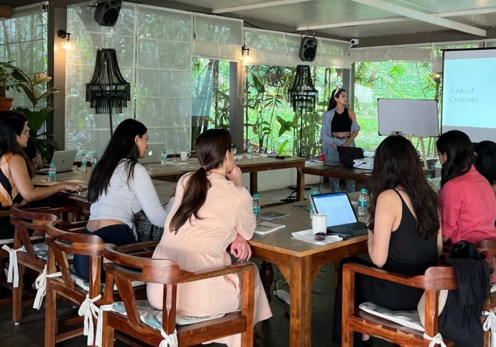 corporate dining experience at Oleander Farms