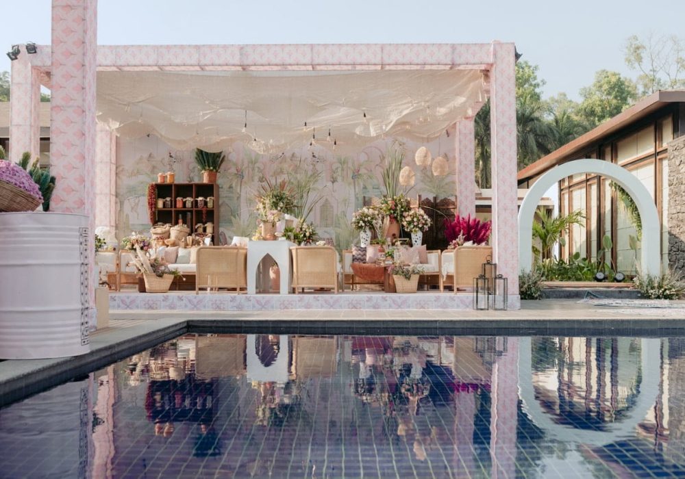 Beautiful natural landscape at Oleander Farms wedding