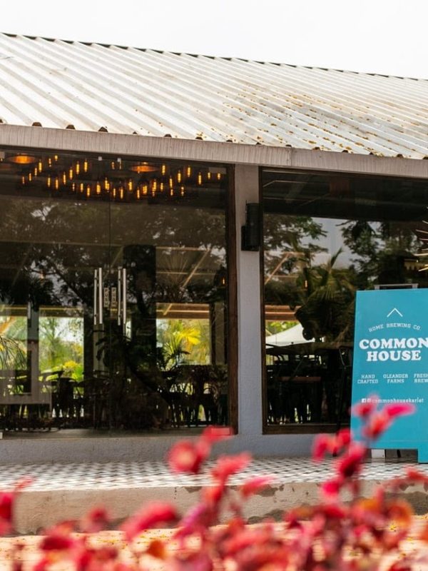 common house – oleander farm2 Weekend brunch setup at the restaurant in Karjat